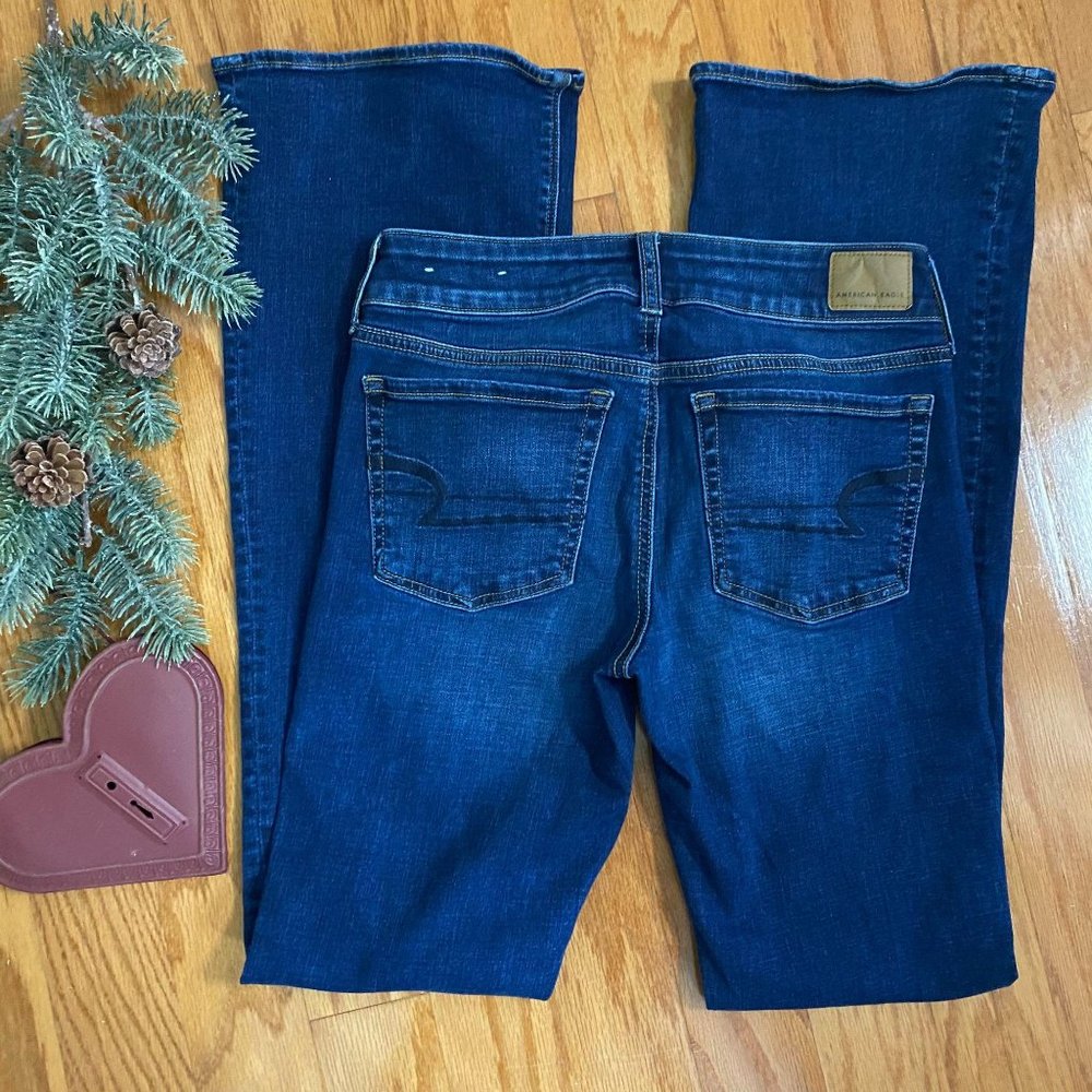 American Eagle Artist Flare Jeans Size 6 Long